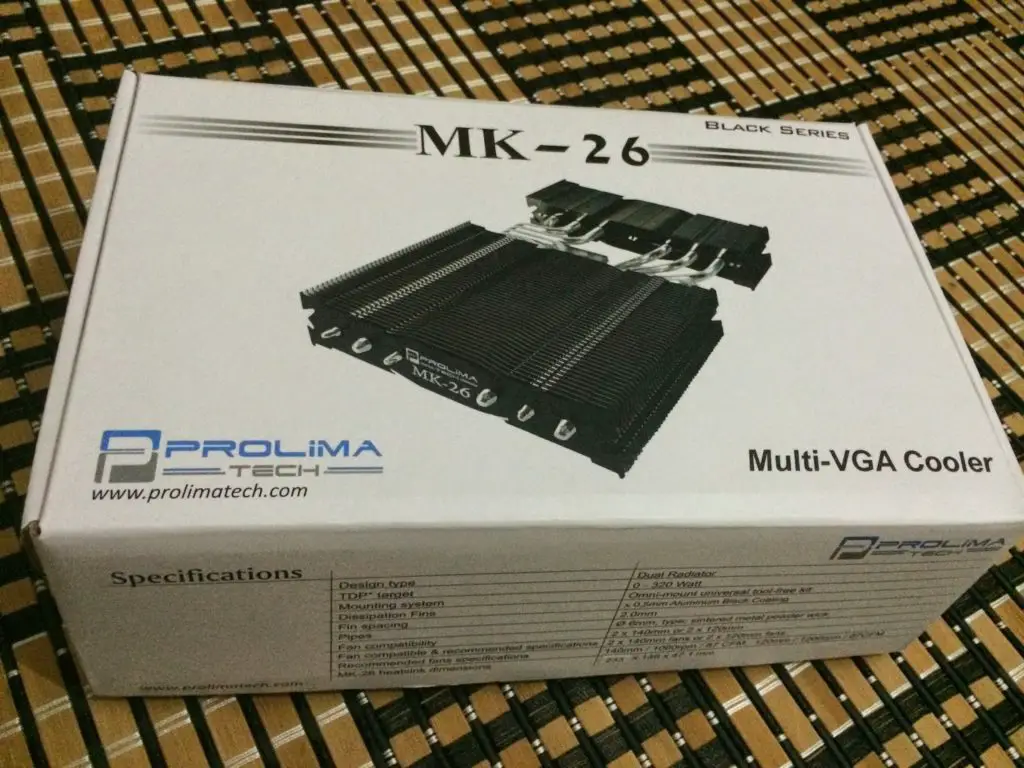 Unboxing & Review: Prolimatech MK-26 Black Series Multi-VGA Cooler 4