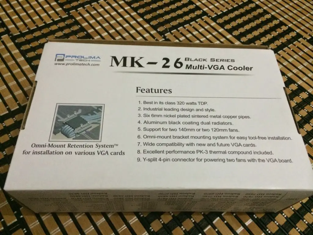 Unboxing & Review: Prolimatech MK-26 Black Series Multi-VGA Cooler 3