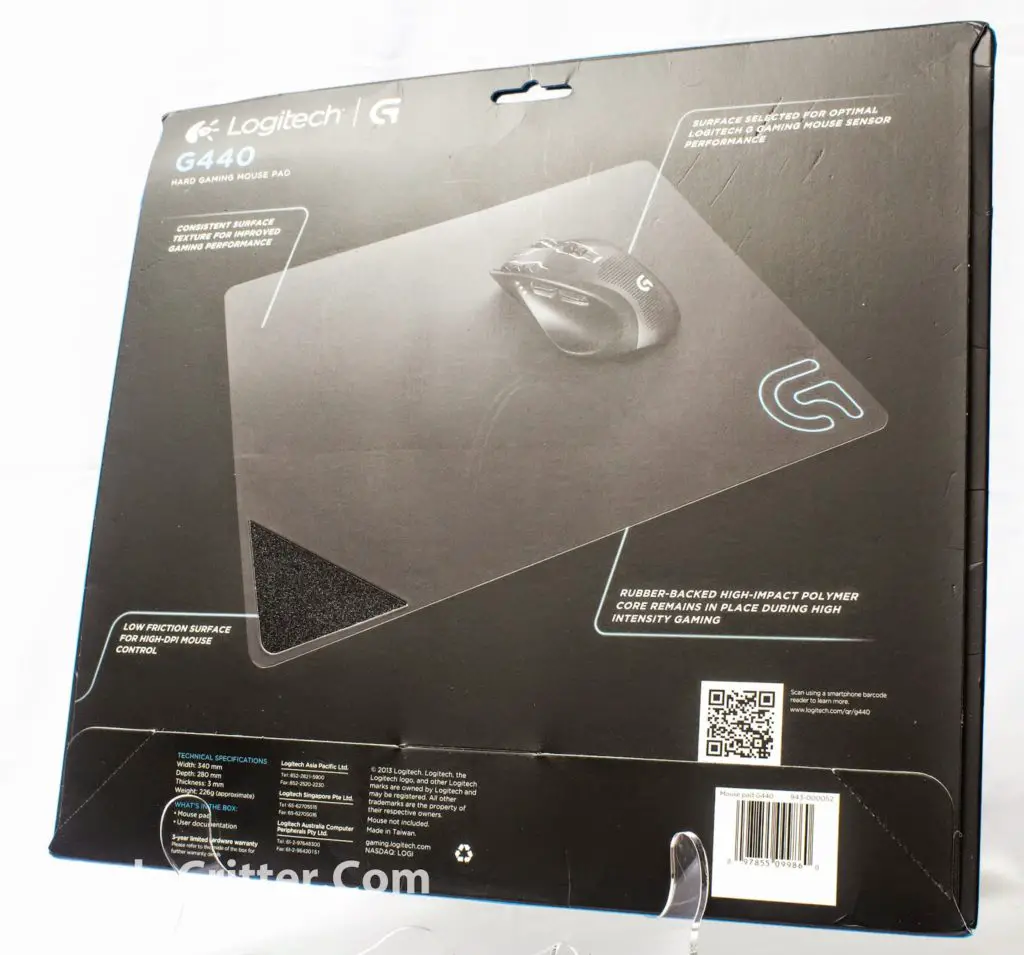 G440 Hard Gaming Mouse Pad