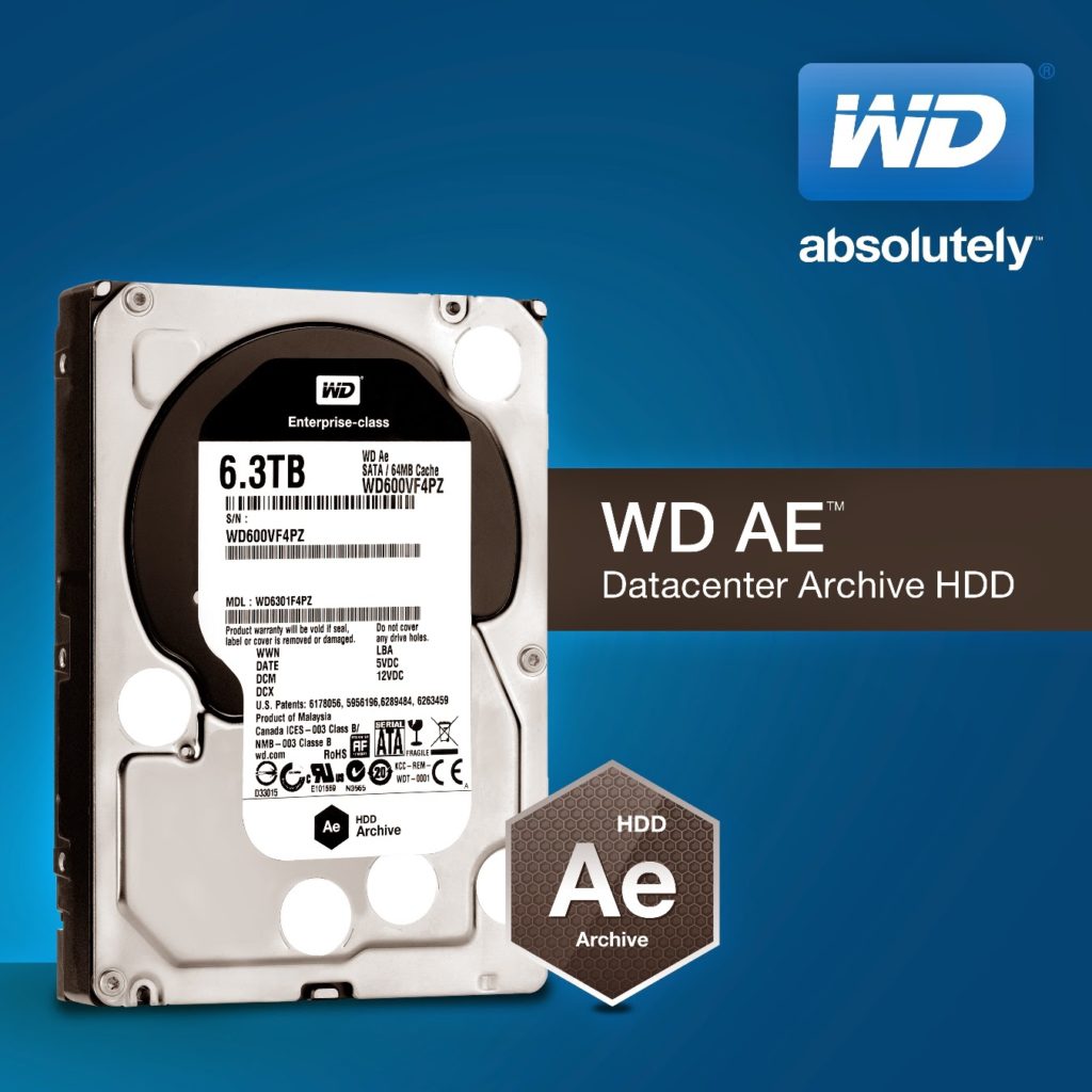 WD® INTRODUCES COLD-DATA-STORAGE HDDS OPTIMIZED FOR THE MODERN DATACENTER 2