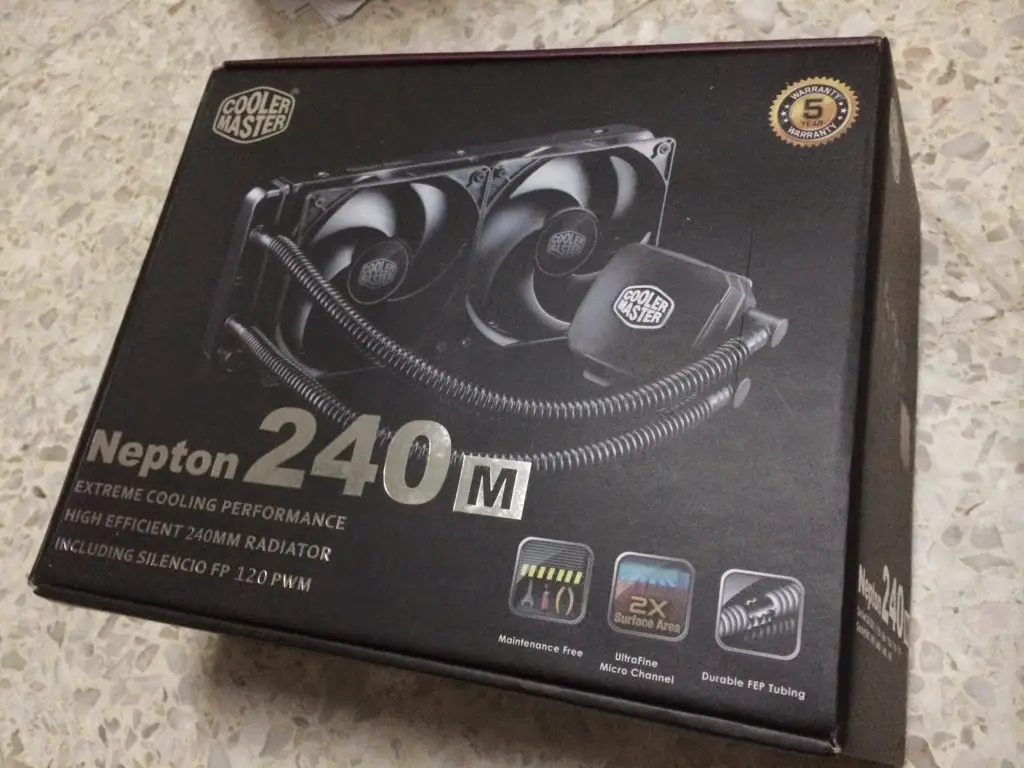 Unboxing & Review: Cooler Master Nepton 240M 88