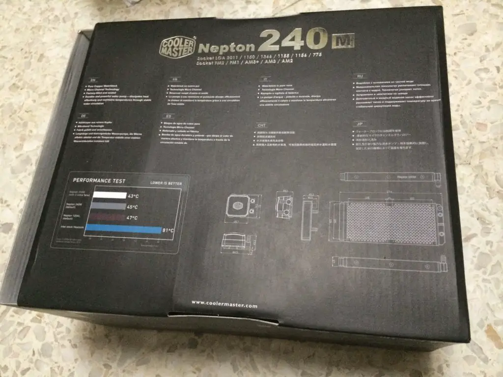 Unboxing & Review: Cooler Master Nepton 240M 90