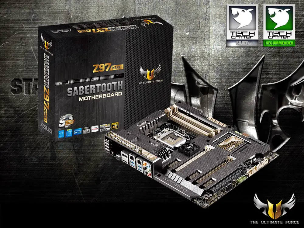 Unboxing Review ASUS Sabertooth Z97 Mark 1