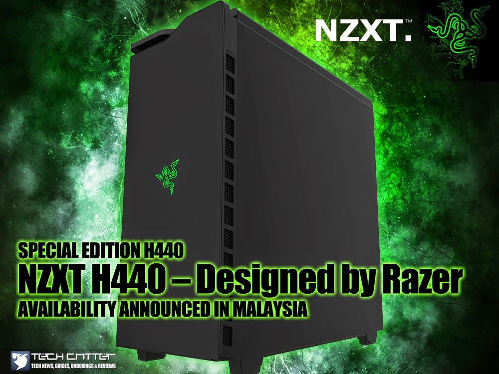 NZXT H440 – Designed by Razer Availability Announced in Malaysia 2