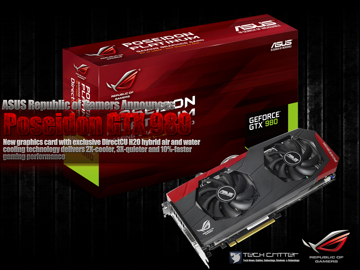 Asus gtx on sale 980 poseidon