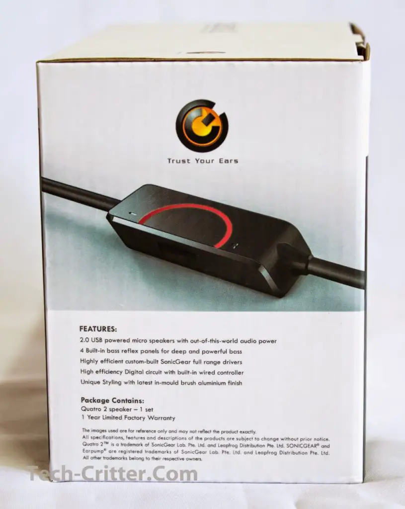 Unboxing & Review: SonicGear Quatro 2 2.0 Speaker System 6