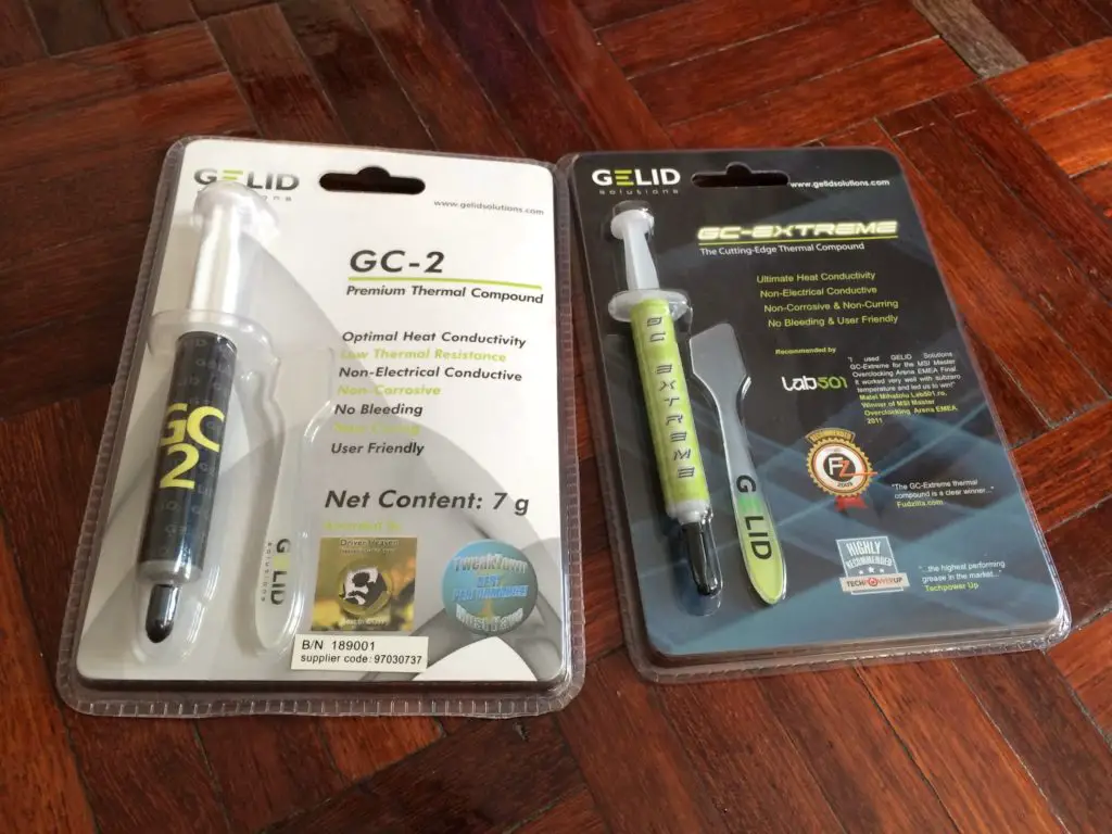 Review: Gelid Solutions GC-2 and GC-Extreme Thermal Compound 2