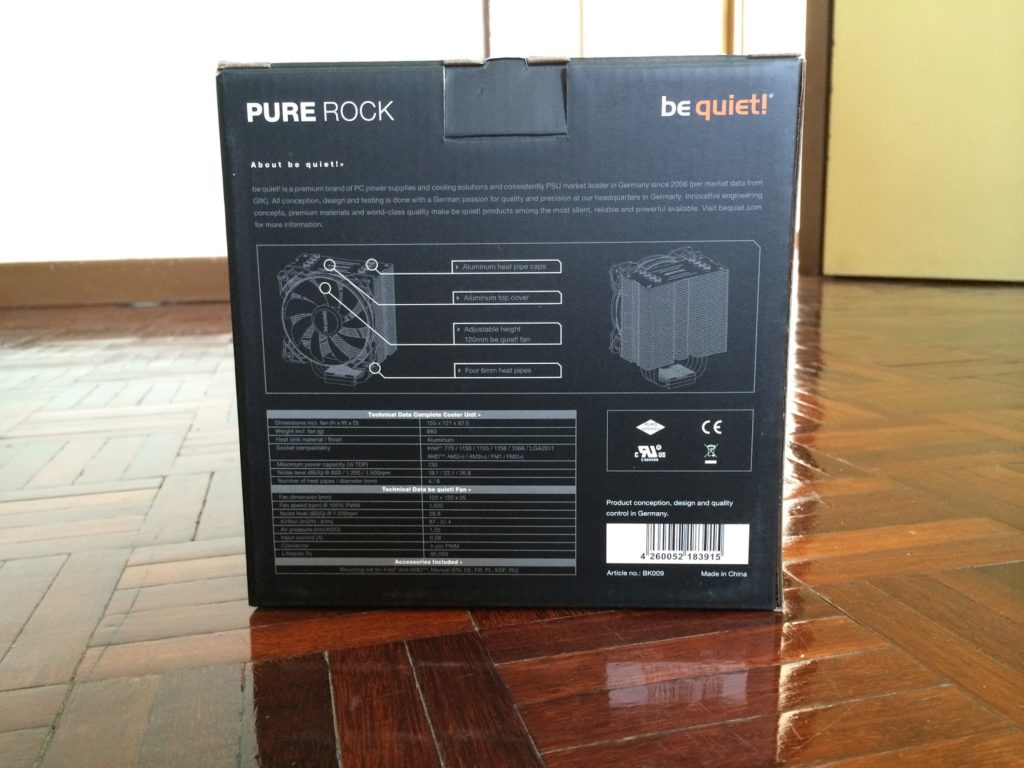 Unboxing & Review: be quiet! Pure Rock CPU Cooler 4