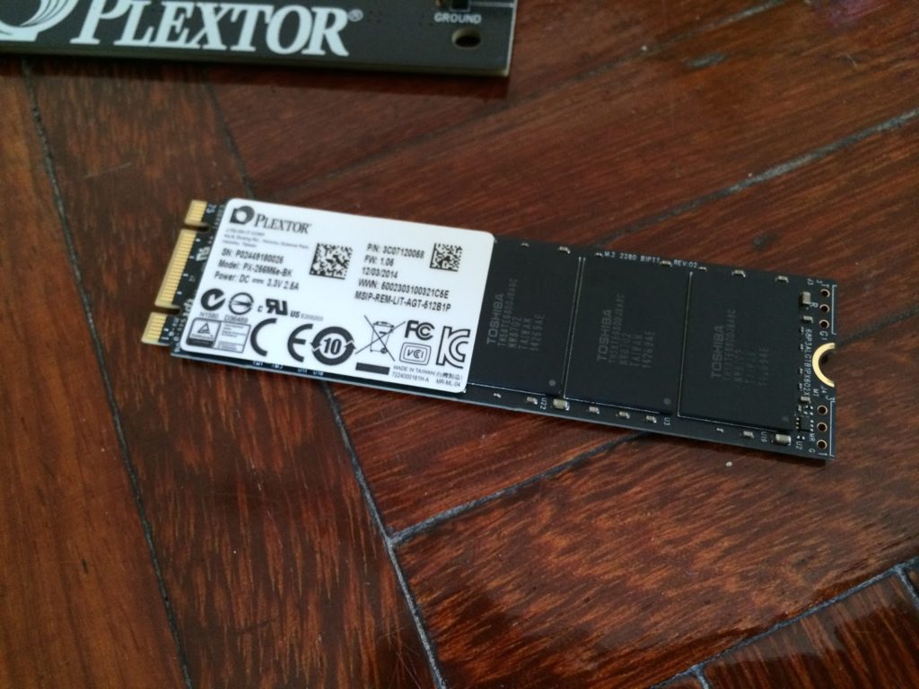 Unboxing & Review: Plextor M6e Black Edition PCIe SSD 24