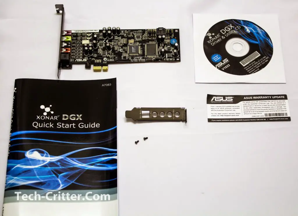 Tarjeta Sonido Asus-Xonar-Dgx 5.1 Pci X