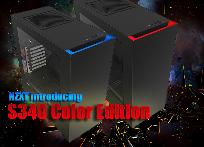 NZXT introducing the S340 Color Edition 2