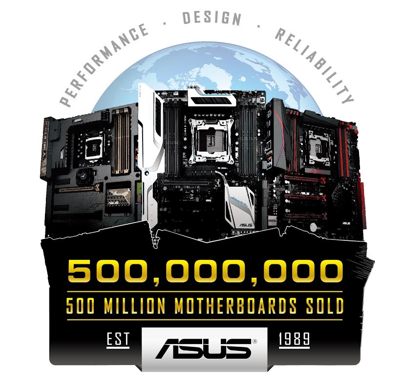 ASUS Celebrates 500 Million Motherboard Sales with Global Giveaway 2