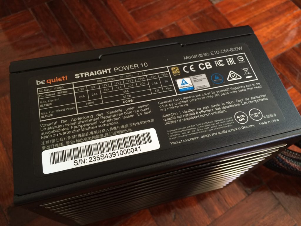 Unboxing & Overview of the be quiet! Straight Power 10 600W CM Semi-Modular Power Supply 37