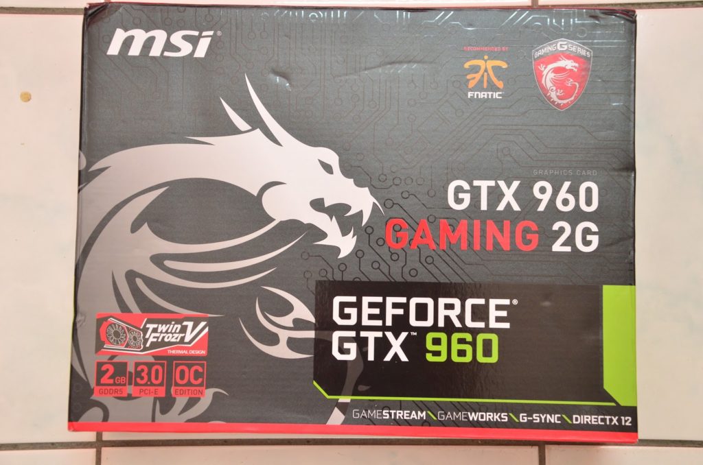 Unboxing & Review: MSI GTX 960 Gaming 2G 4