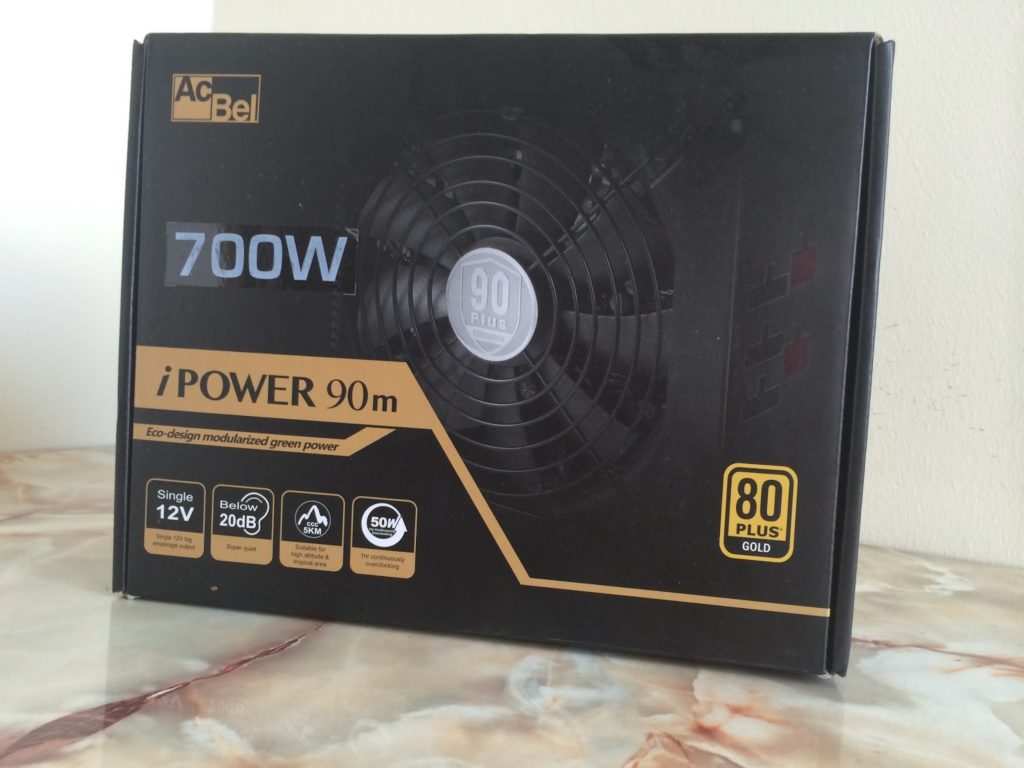 Unboxing & Preview: AcBel iPower 90m 700W Power Supply Unit 25