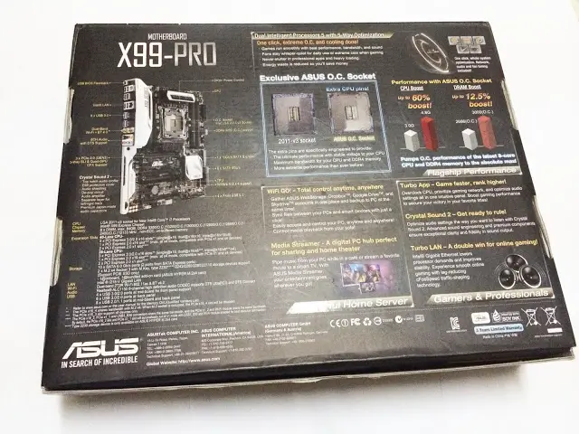 Unboxing & Review: ASUS X99-Pro 6