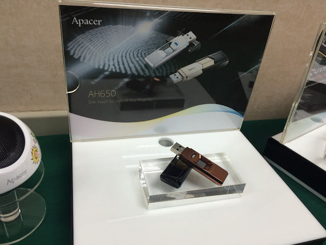 Apacer unveils NFC SSD, USB 3.1 Type-C flash drives and Fingerprint flash drives 10