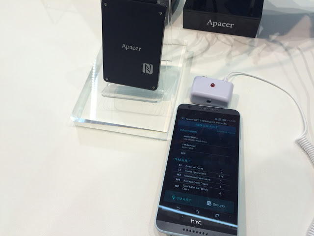 Apacer unveils NFC SSD, USB 3.1 Type-C flash drives and Fingerprint flash drives 20