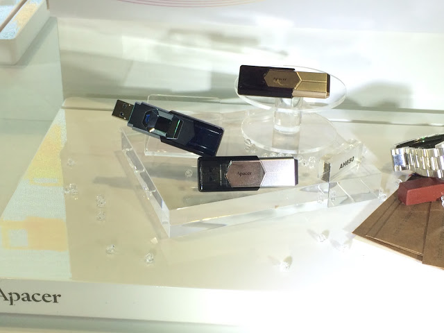Apacer unveils NFC SSD, USB 3.1 Type-C flash drives and Fingerprint flash drives 30