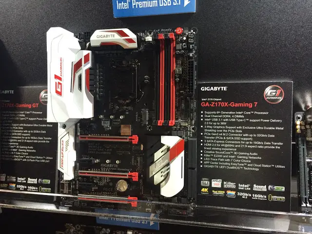 Gigabyte unveils its new Intel Z170 chipset motherboard, G-SYNC gaming notebooks during Computex 2015 14