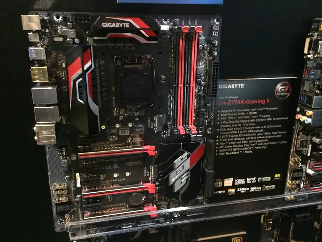 Gigabyte unveils its new Intel Z170 chipset motherboard, G-SYNC gaming notebooks during Computex 2015 16