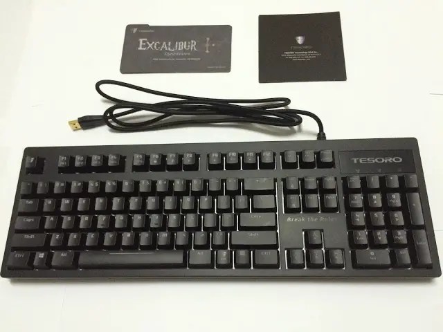 Unboxing & Review: Tesoro Excalibur Spectrum Mechanical Gaming Keyboard 10
