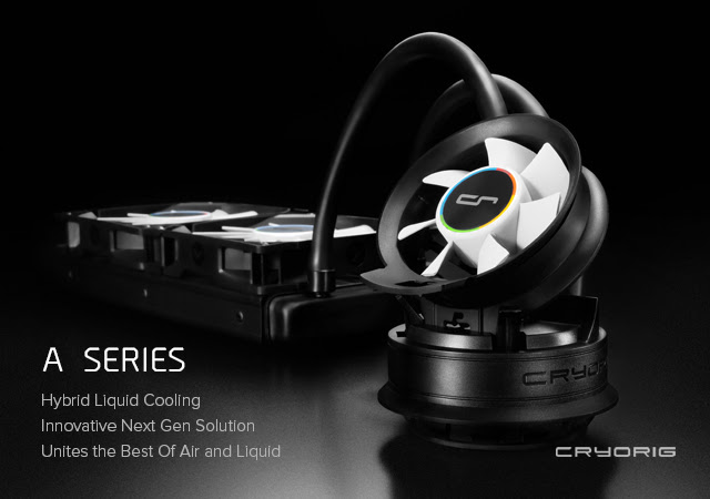CRYORIG Reveals the A Series of Hybrid Liquid Coolers, and IoT enabled PSU 2