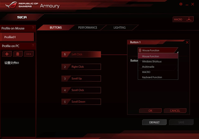 ASUS Republic of Gamers Sica Gaming Mouse Review 36