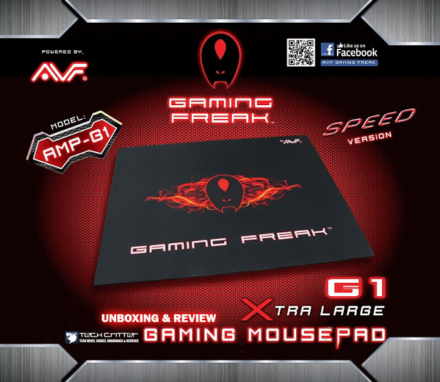 AVF Gaming Freak AMP-G1 Xtra Large Speed Edition Gaming Mousepad Review 2