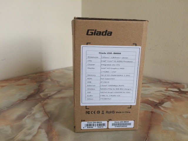 Unboxing & Review: Giada i200-b8000 Ultra Small Form Factor Barebone System 10