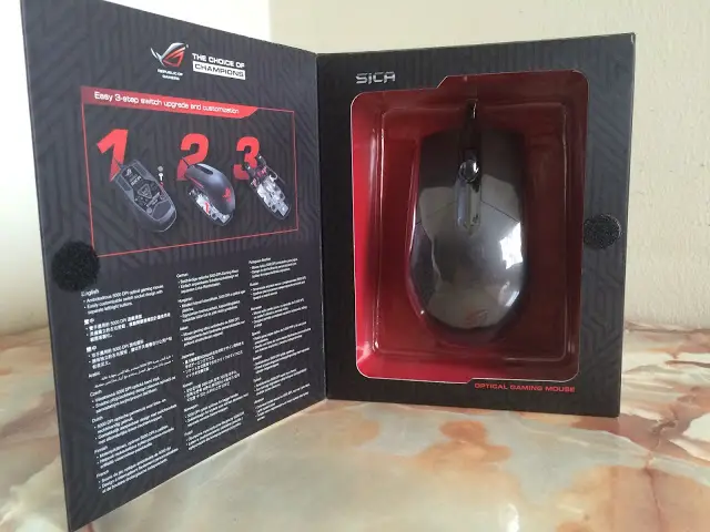 ASUS Republic of Gamers Sica Gaming Mouse Review 49