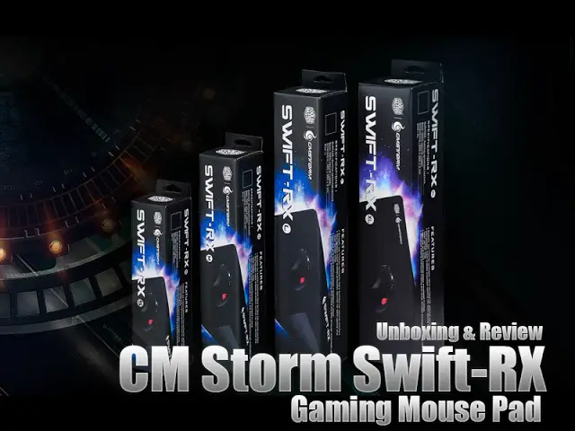CM Storm Swift-RX Gaming Mouse Pad Review 2
