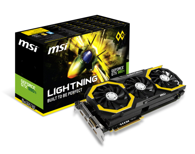 MSI announces its latest flagship GTX 980Ti Lightning 2
