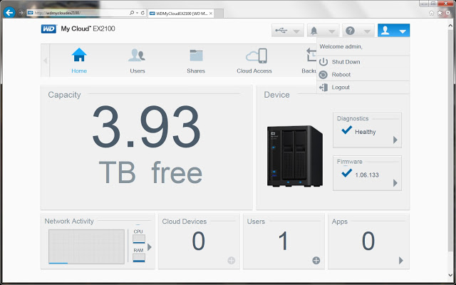 WD My Cloud Expert Series EX2100 8TB NAS Review 42