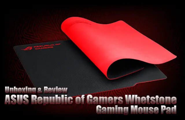 ASUS ROG Whetstone Gaming Mousepad Review 2