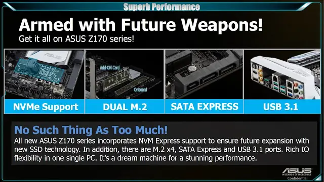 ASUS Technical Seminar 2015: ASUS Z170 motherboards get not only new features but also major change in the appearance 9