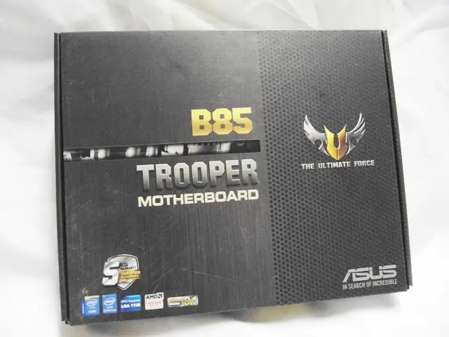 Unboxing & Review: ASUS Trooper B85 2