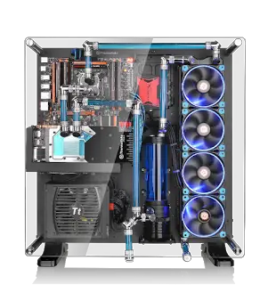 Thermaltake New Core P5 ATX Wall Mount Panoramic Viewing LCS Chassis 10