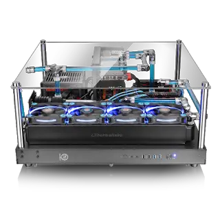 Thermaltake New Core P5 ATX Wall Mount Panoramic Viewing LCS Chassis 8