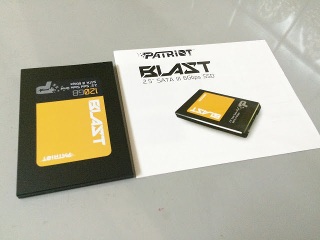 Unboxing & Review: Patriot Blast SSD 120GB 6