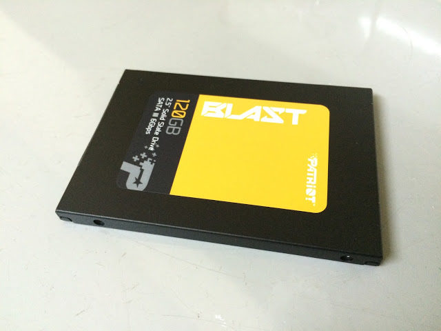 Unboxing & Review: Patriot Blast SSD 120GB 8