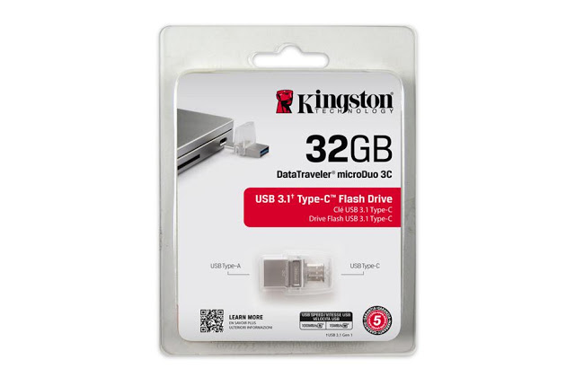 Kingston DataTraveler microDuo 3C USB 3.1 Type-C Flash Drive Review 2