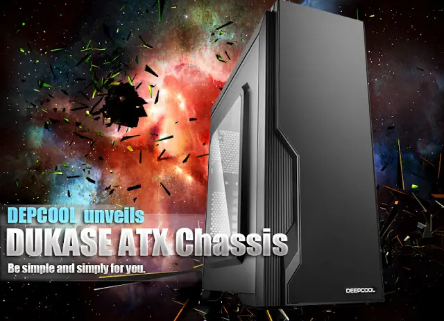 DEEPCOOL unveils the DUKASE ATX chassis 2