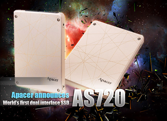 Apacer announces AS720, the World’s First Dual Interface SSD 2