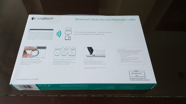 Unboxing & Review: Logitech K480 Bluetooth Multi-Device Keyboard 4