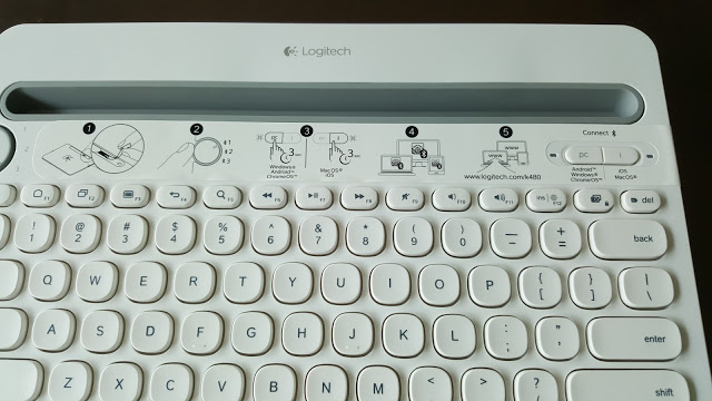 Unboxing & Review: Logitech K480 Bluetooth Multi-Device Keyboard 16
