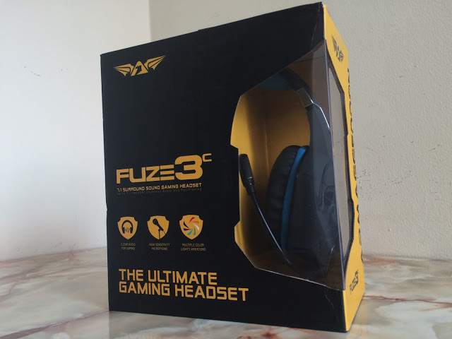 Unboxing & Review: Armaggeddon Fuze 3C 7.1 Surround Sound Gaming Headset 4