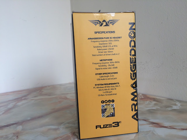 Unboxing & Review: Armaggeddon Fuze 3C 7.1 Surround Sound Gaming Headset 6