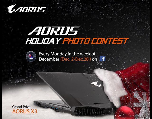 AORUS Announces Holiday Photo Contest - Tons of Prizes For Grabs During This Festive Season! 2
