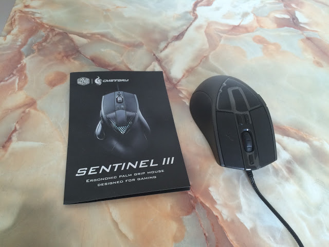 Unboxing & Review: Cooler Master Sentinel III Optical Gaming Mouse 70